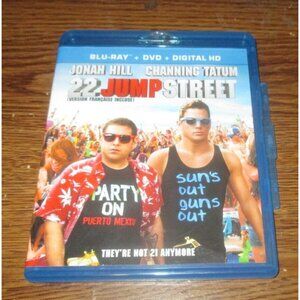 22 Jump Street (Blu-ray/DVD, 2014, 2-Disc Set, Canadian)